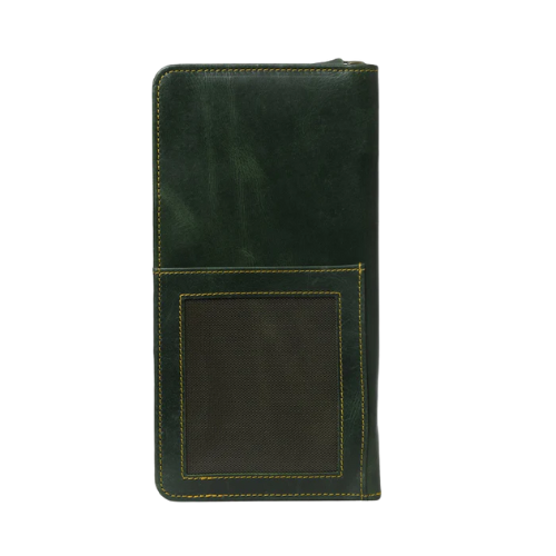 Verde Slim Leather Travel Wallet